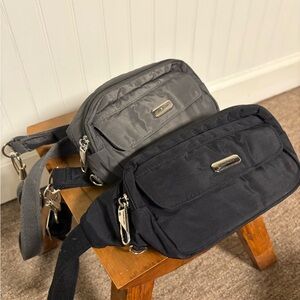 Travelon Black and Gray Crossbody Bags